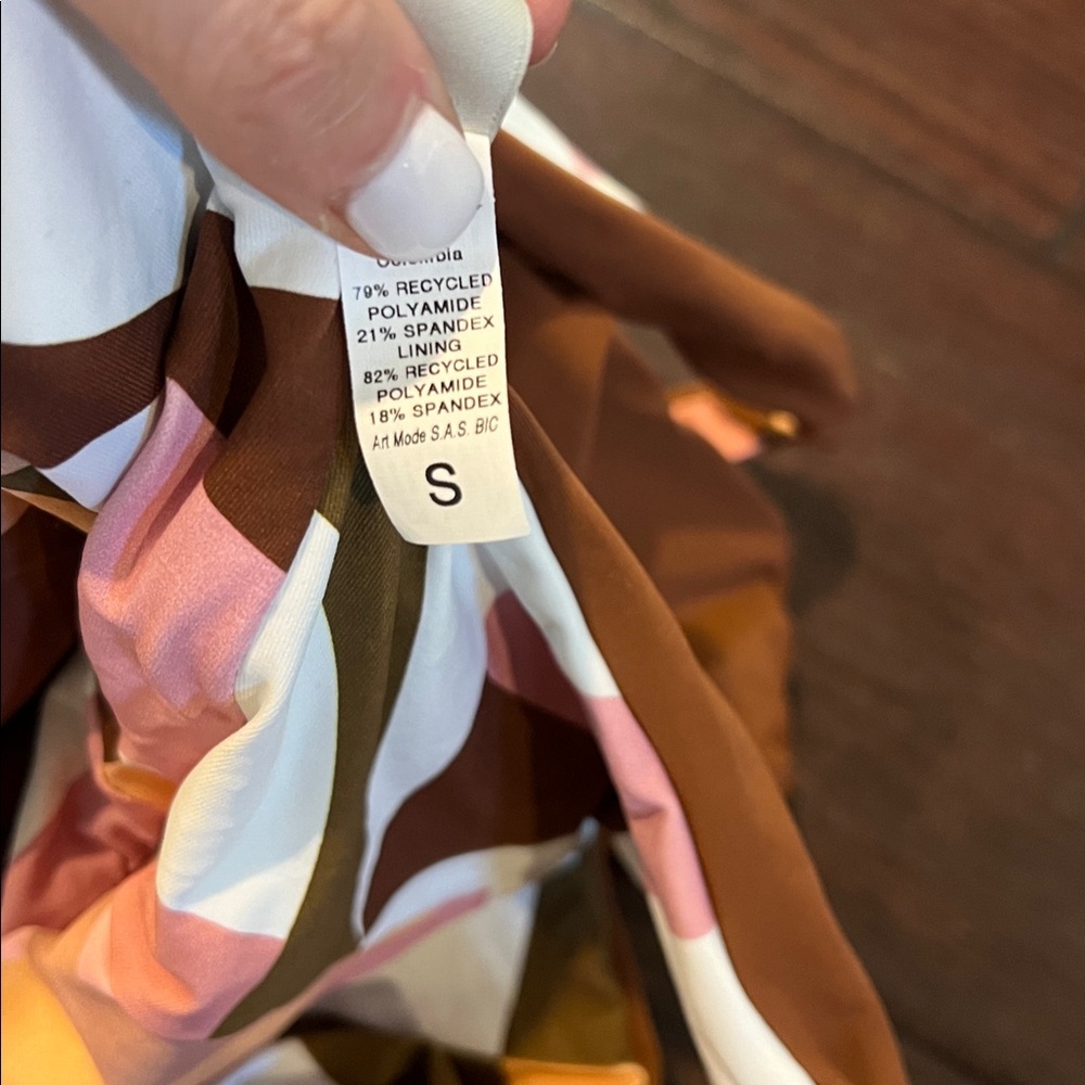 Maaji reversable Brown and multicolor One Piece Swimsuit - Picture 4 of 5
